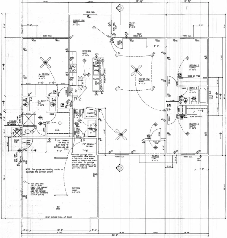 Enchanted Haven floor plan blueprint